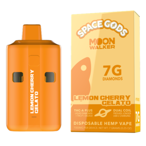 Space God 7g Vapes Lemon Cherry Gelato